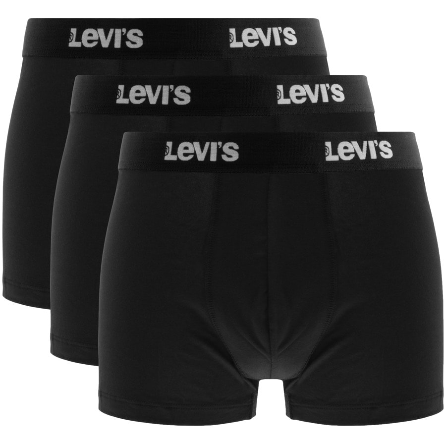 Alternative Image for ProductLevis Underwear 3 Pack Boxer Trunks Black1